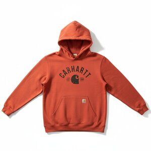 Carhartt Rust Hoodie (EST. 1889 Logo)